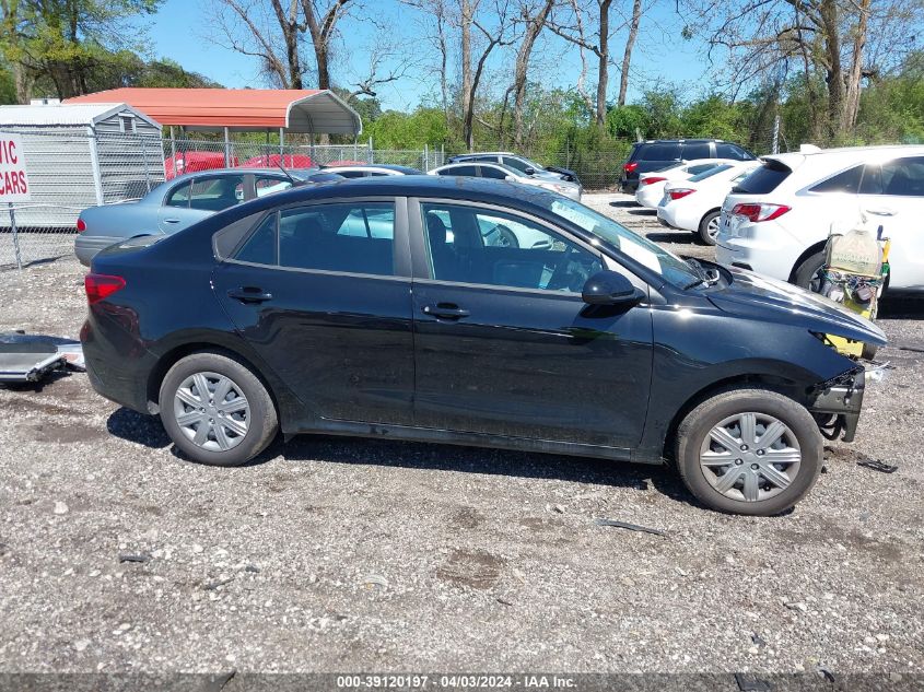 2023 Kia Rio Lx VIN: 3KPA24AD7PE596863 Lot: 39120197