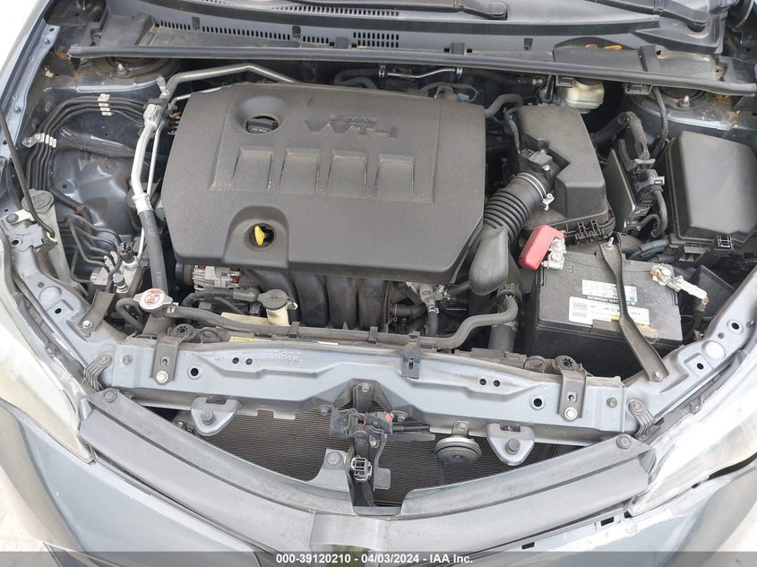 2018 TOYOTA COROLLA VIN: 2T1BURHE3JC001619