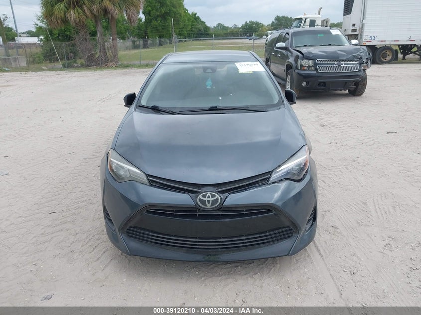 2018 TOYOTA COROLLA VIN: 2T1BURHE3JC001619