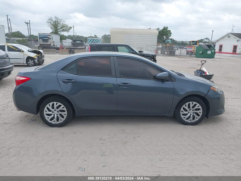 2018 TOYOTA COROLLA VIN: 2T1BURHE3JC001619