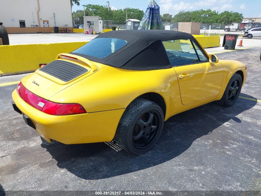 1995 Porsche 911 Carrera 2/Carrera 4 VIN: WP0CA2990SS340831 Lot: 39120217