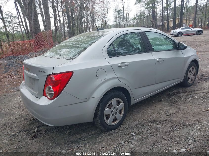 1G1JA5SG8G4120813 | 2016 CHEVROLET SONIC