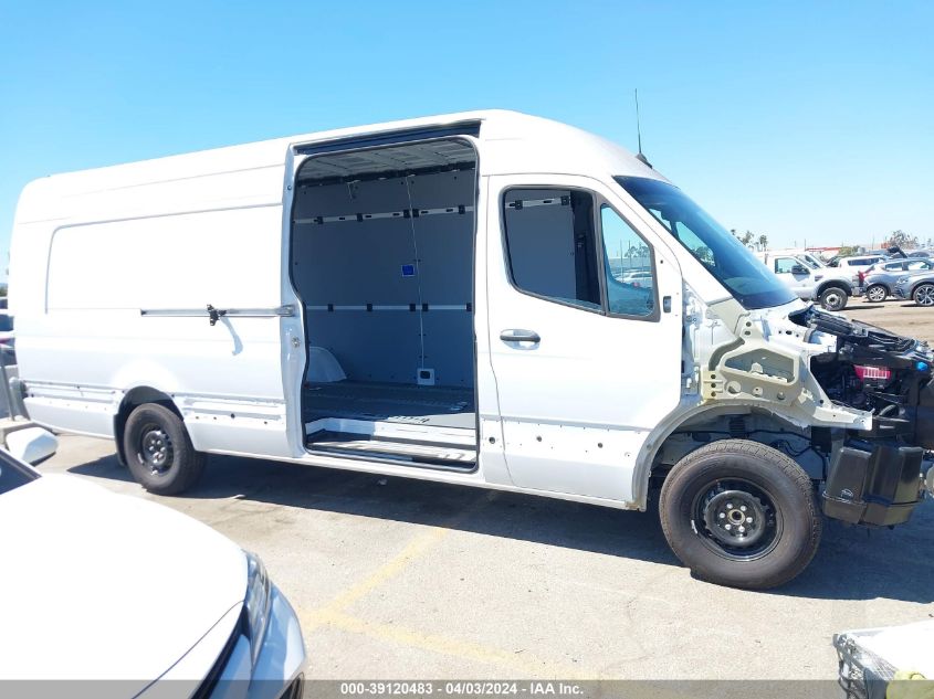 2022 Mercedes-Benz Sprinter 2500 High Roof V6 VIN: W1Y4EDHY1NT107354 Lot: 39120483