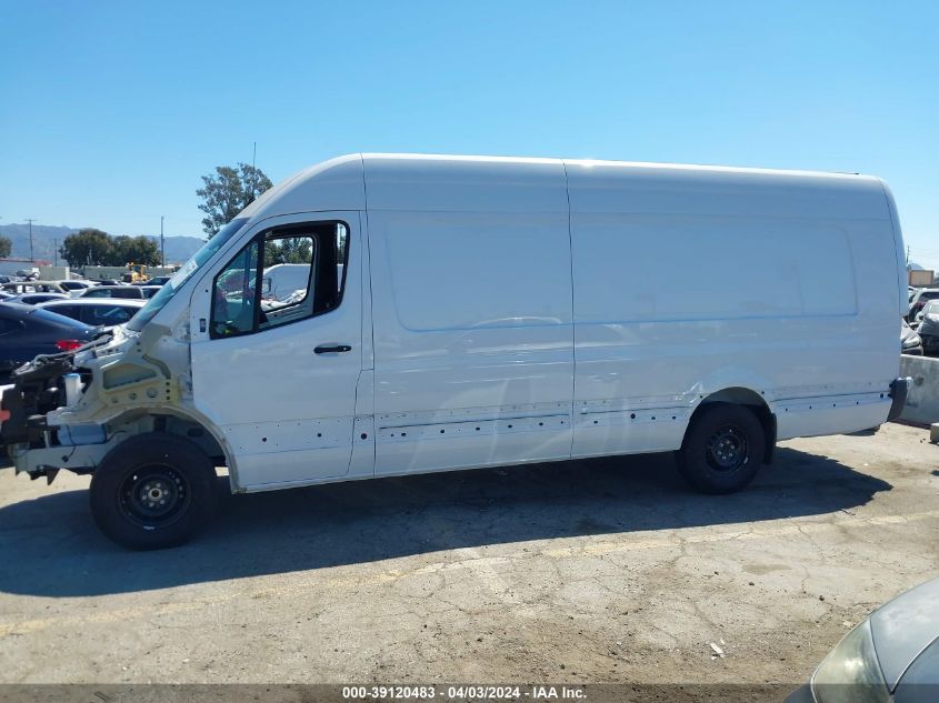 2022 Mercedes-Benz Sprinter 2500 High Roof V6 VIN: W1Y4EDHY1NT107354 Lot: 39120483