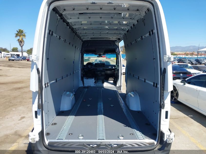 2022 Mercedes-Benz Sprinter 2500 High Roof V6 VIN: W1Y4EDHY1NT107354 Lot: 39120483