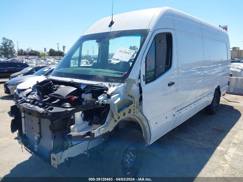 2022 Mercedes-Benz Sprinter 2500 High Roof V6 VIN: W1Y4EDHY1NT107354 Lot: 39120483