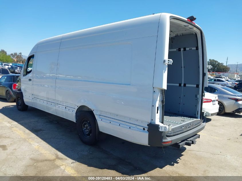 2022 Mercedes-Benz Sprinter 2500 High Roof V6 VIN: W1Y4EDHY1NT107354 Lot: 39120483