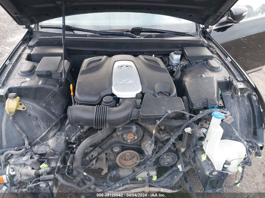 2012 Hyundai Genesis 4.6 VIN: KMHGC4DF2CU187701 Lot: 39120542