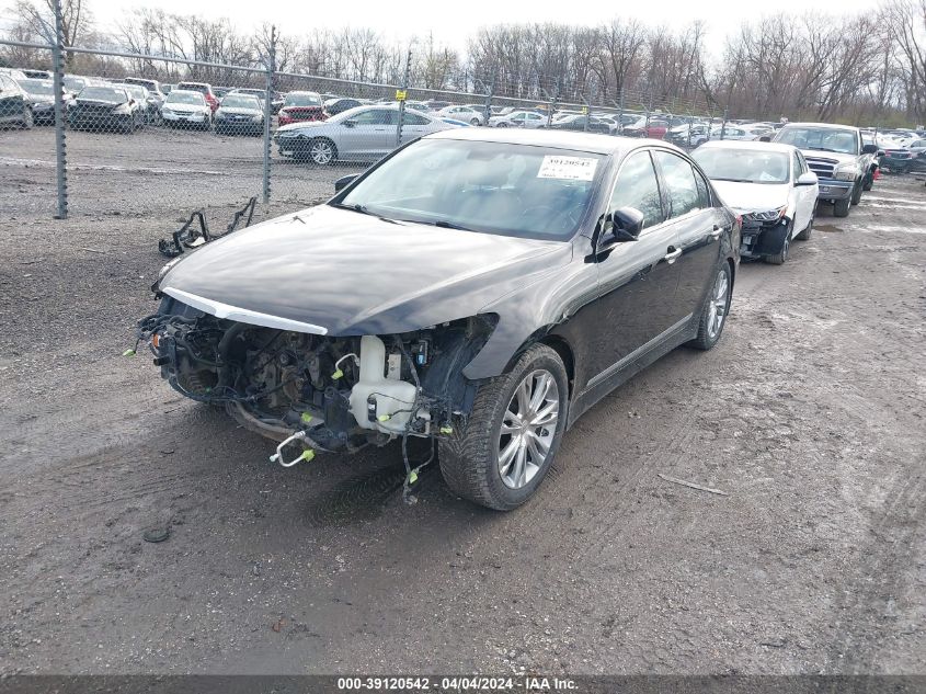 2012 Hyundai Genesis 4.6 VIN: KMHGC4DF2CU187701 Lot: 39120542