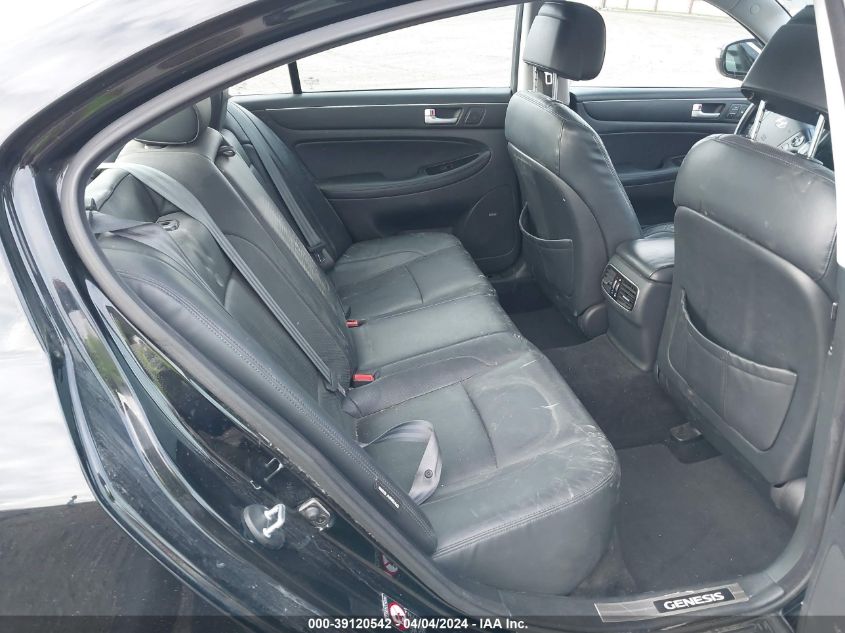 2012 Hyundai Genesis 4.6 VIN: KMHGC4DF2CU187701 Lot: 39120542