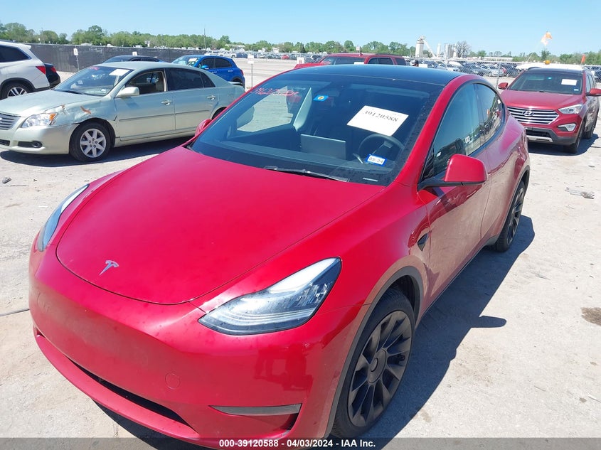 VIN 7SAYGDEEXPA118868 2023 TESLA MODEL Y AWD/LONG RANGE DUAL MOTOR ALL-WHEEL DRIVE