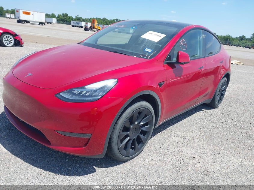 VIN 7SAYGDEEXPA118868 2023 TESLA MODEL Y AWD/LONG RANGE DUAL MOTOR ALL-WHEEL DRIVE