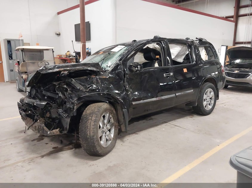2010 Nissan Armada Platinum VIN: 5N1AA0NE2AN610729 Lot: 39120598