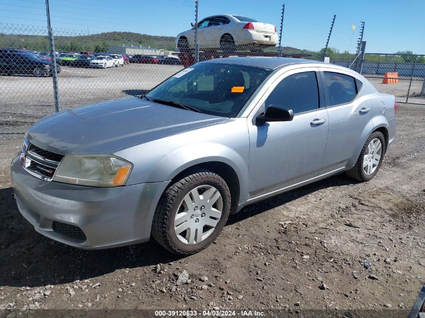 2014 Dodge Avenger Se VIN: 1C3CDZAB6EN110197 Lot: 39120633