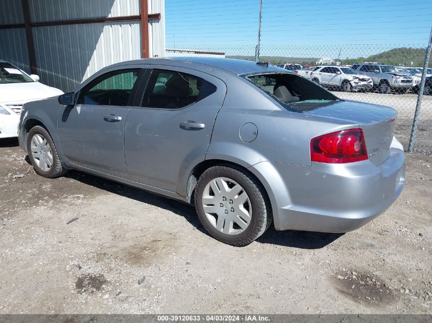 2014 Dodge Avenger Se VIN: 1C3CDZAB6EN110197 Lot: 39120633