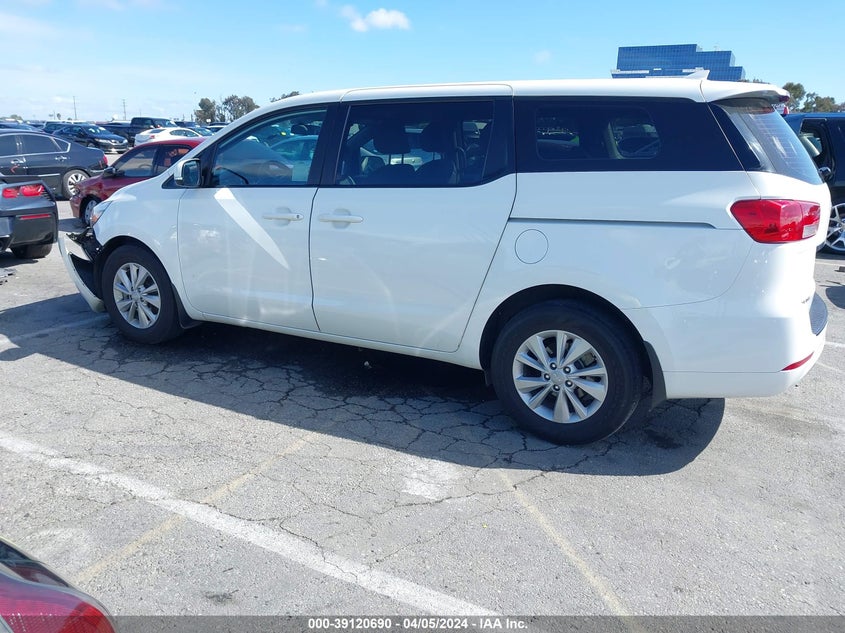 2018 KIA SEDONA L - KNDMA5C12J6374320
