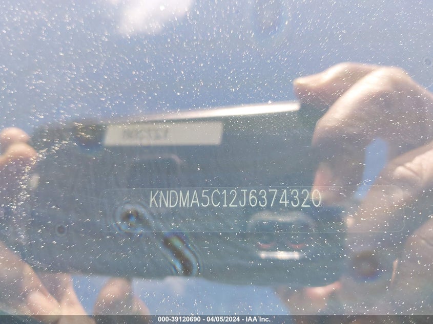 2018 KIA SEDONA L - KNDMA5C12J6374320