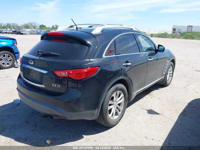 2011 Infiniti Fx35 VIN: JN8AS1MW0BM731451 Lot: 39120694