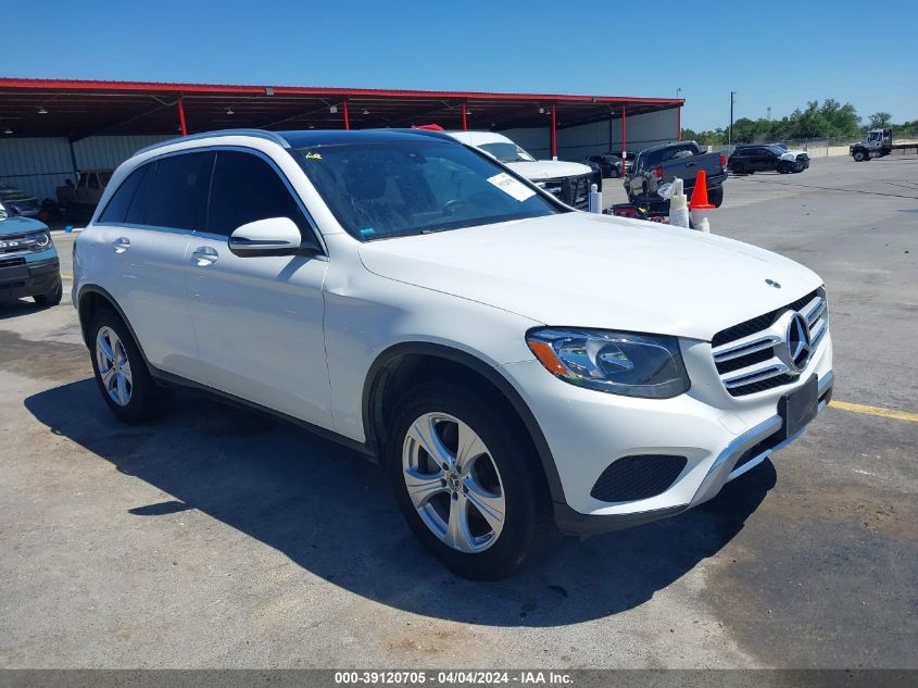 2018 MERCEDES-BENZ GLC 300 - WDC0G4JB2JV014001