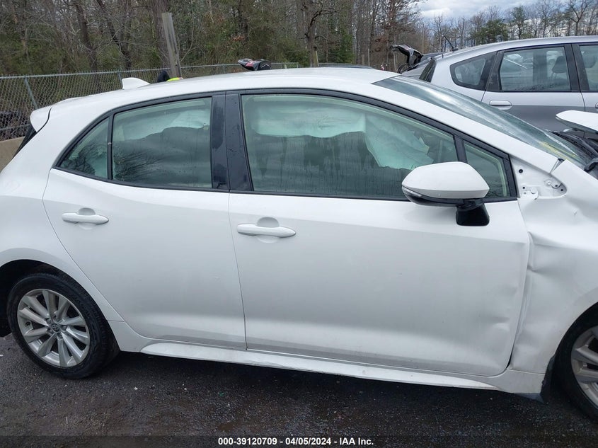 VIN JTND4MBE4P3209168 2023 TOYOTA COROLLA SE