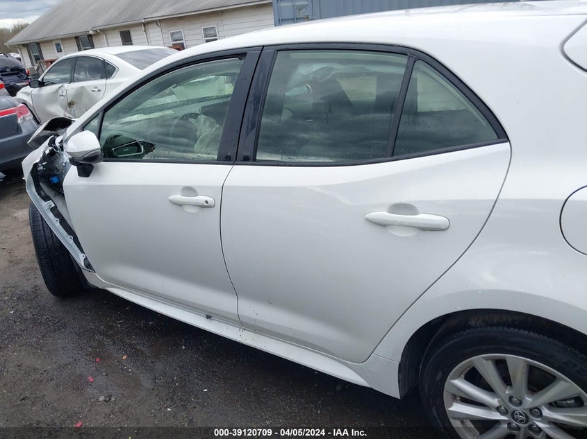 VIN JTND4MBE4P3209168 2023 TOYOTA COROLLA SE