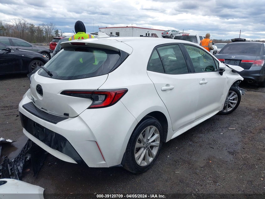 VIN JTND4MBE4P3209168 2023 TOYOTA COROLLA SE
