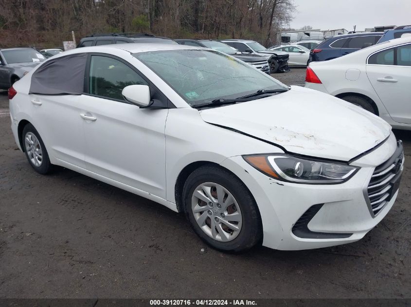 2018 HYUNDAI ELANTRA SE - 5NPD74LF1JH351377