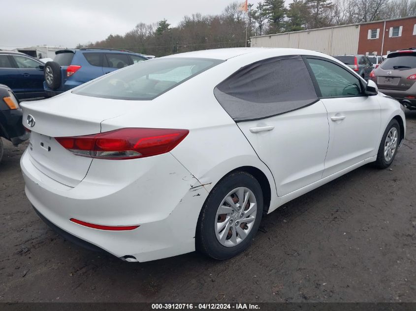 2018 Hyundai Elantra Se VIN: 5NPD74LF1JH351377 Lot: 39120716