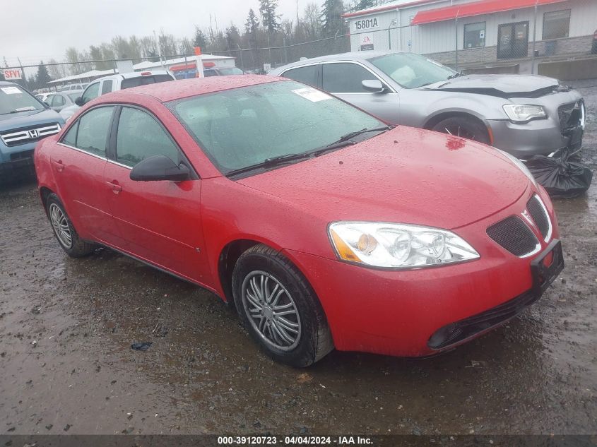 2006 Pontiac G6 VIN: 1G2ZG558464276248 Lot: 39120723