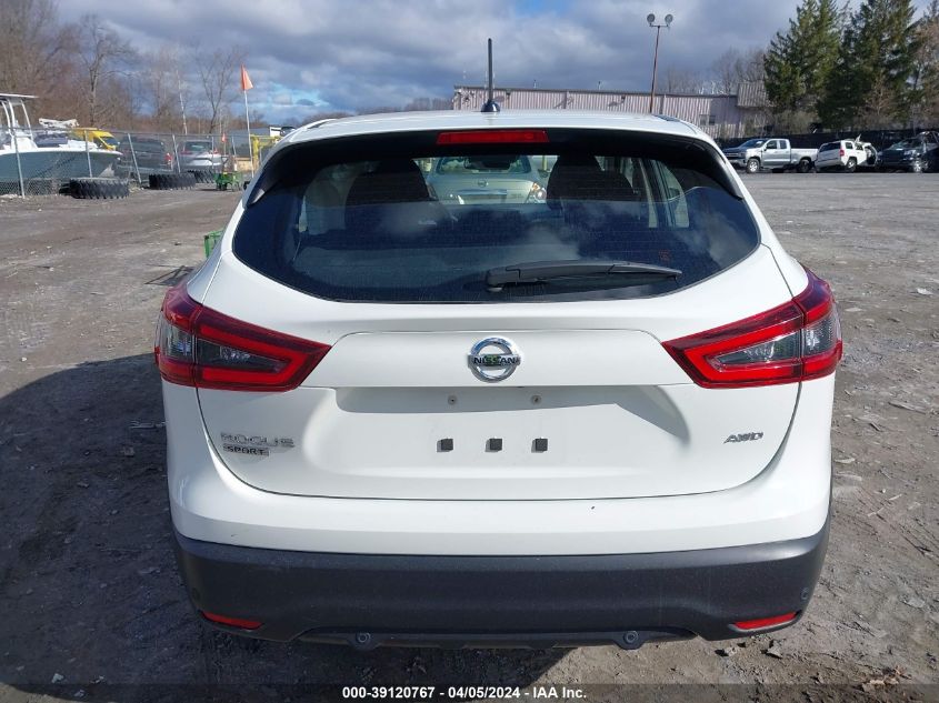 2020 Nissan Rogue Sport S Awd Xtronic Cvt VIN: JN1BJ1CW7LW384021 Lot: 39120767