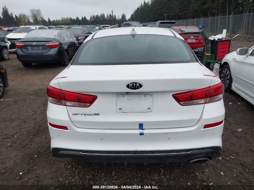 2020 Kia Optima Lx VIN: 5XXGT4L3XLG425022 Lot: 39120826