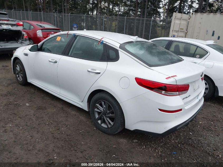 2020 Kia Optima Lx VIN: 5XXGT4L3XLG425022 Lot: 39120826