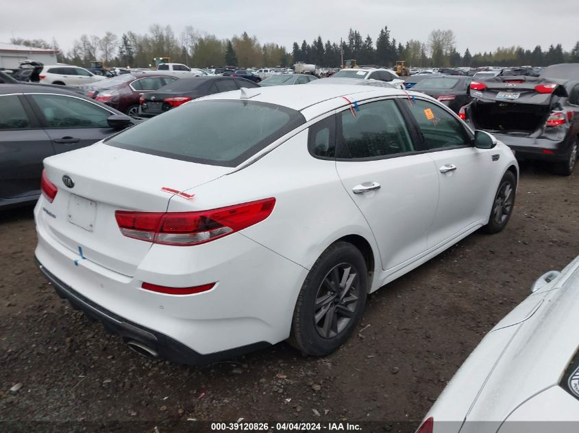 2020 Kia Optima Lx VIN: 5XXGT4L3XLG425022 Lot: 39120826