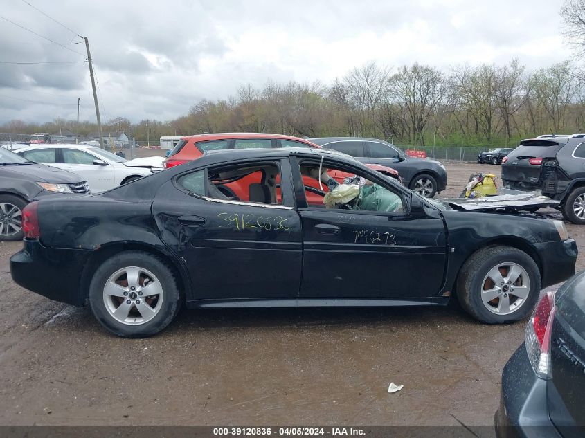 2006 Pontiac Grand Prix VIN: 2G2WP552661278464 Lot: 40333438