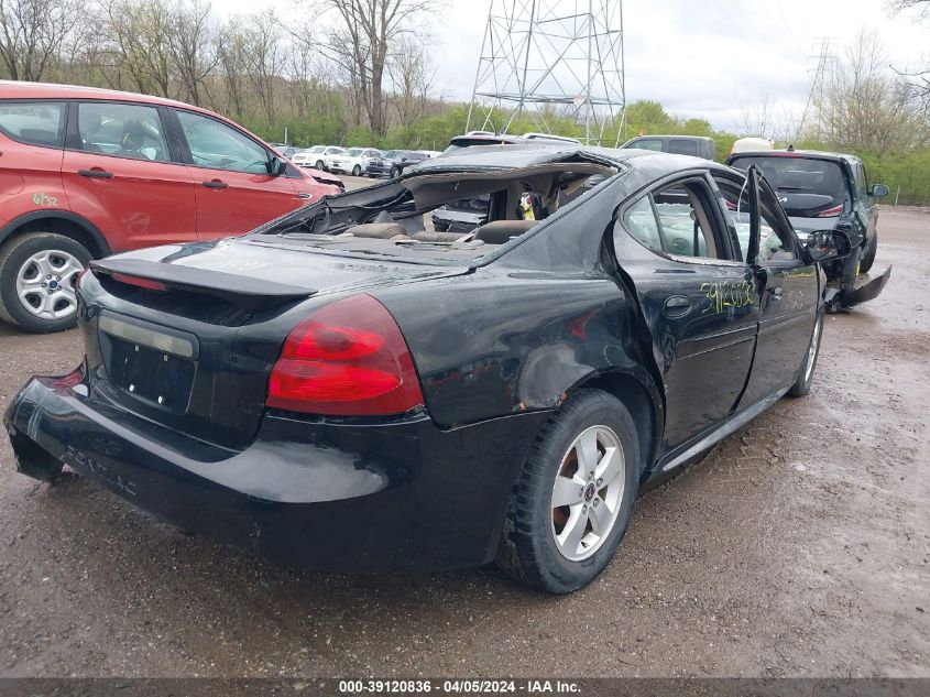 2006 Pontiac Grand Prix VIN: 2G2WP552661278464 Lot: 40333438