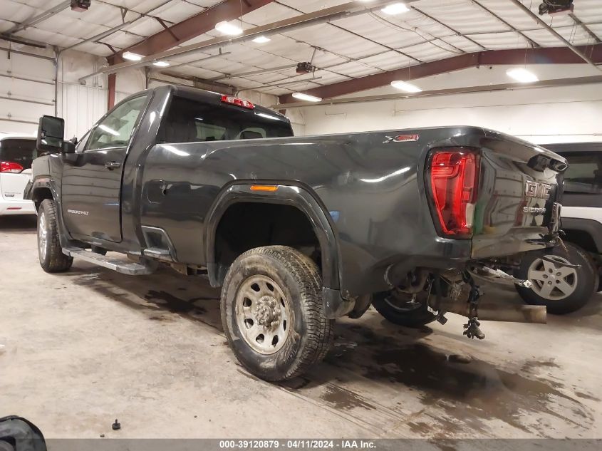 2020 GMC Sierra 3500Hd 4Wd Regular Cab Long Bed Sle VIN: 1GT39TEY8LF292744 Lot: 39120879