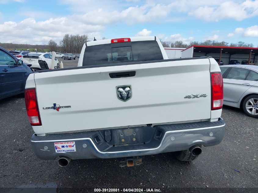 2019 Ram 1500 Classic Lone Star Quad Cab 4X4 6'4 Box VIN: 1C6RR7GT0KS637023 Lot: 39120881