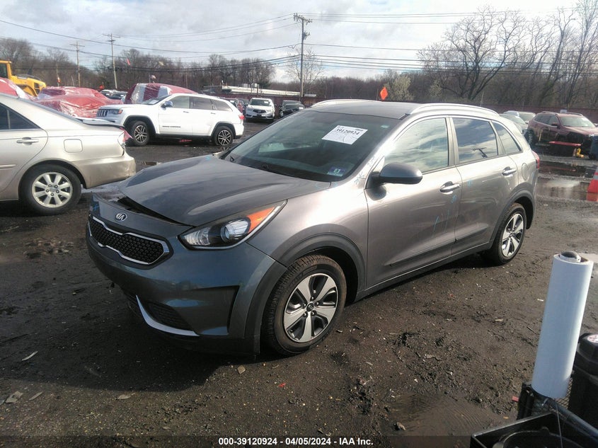 2017 Kia Niro Lx VIN: KNDCB3LC6H5036868 Lot: 39120924