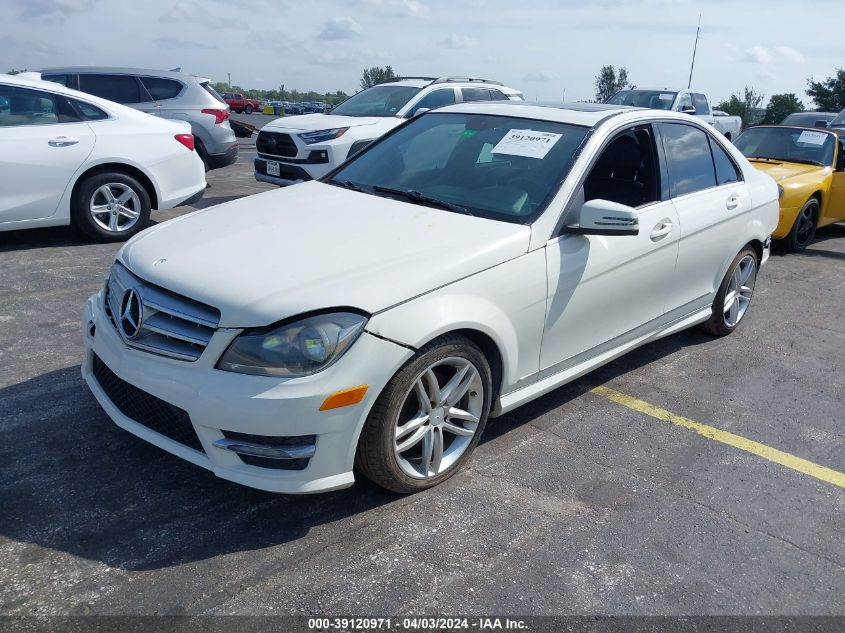 WDDGF8BBXCR206457 | 2012 MERCEDES-BENZ C 300