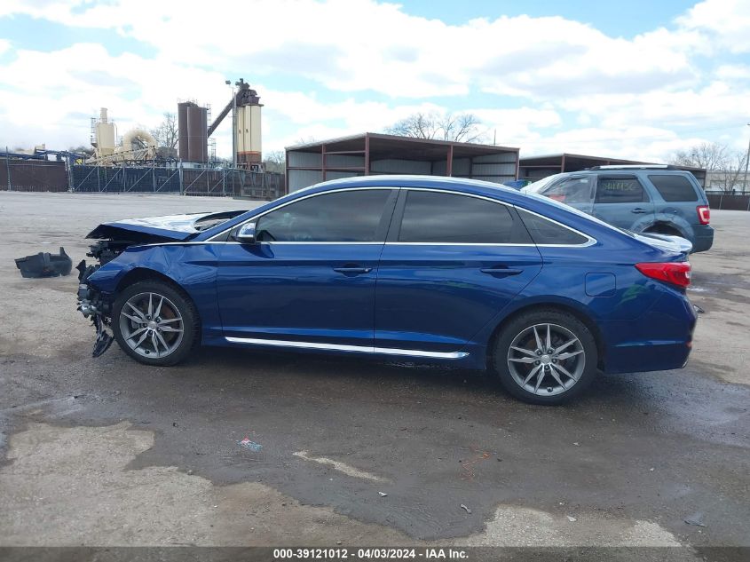 2017 Hyundai Sonata Sport 2.0T VIN: 5NPE34AB2HH534765 Lot: 39121012