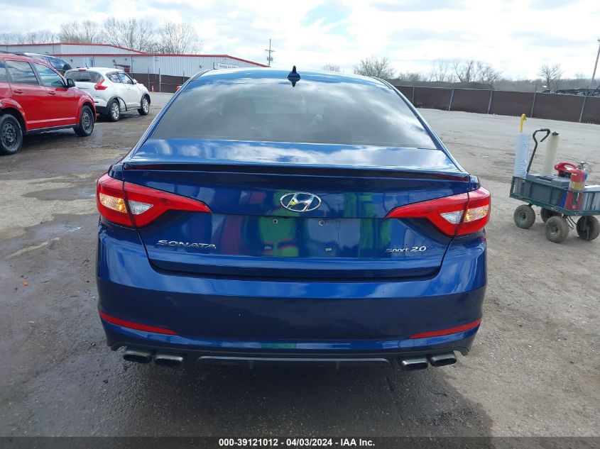 2017 Hyundai Sonata Sport 2.0T VIN: 5NPE34AB2HH534765 Lot: 39121012