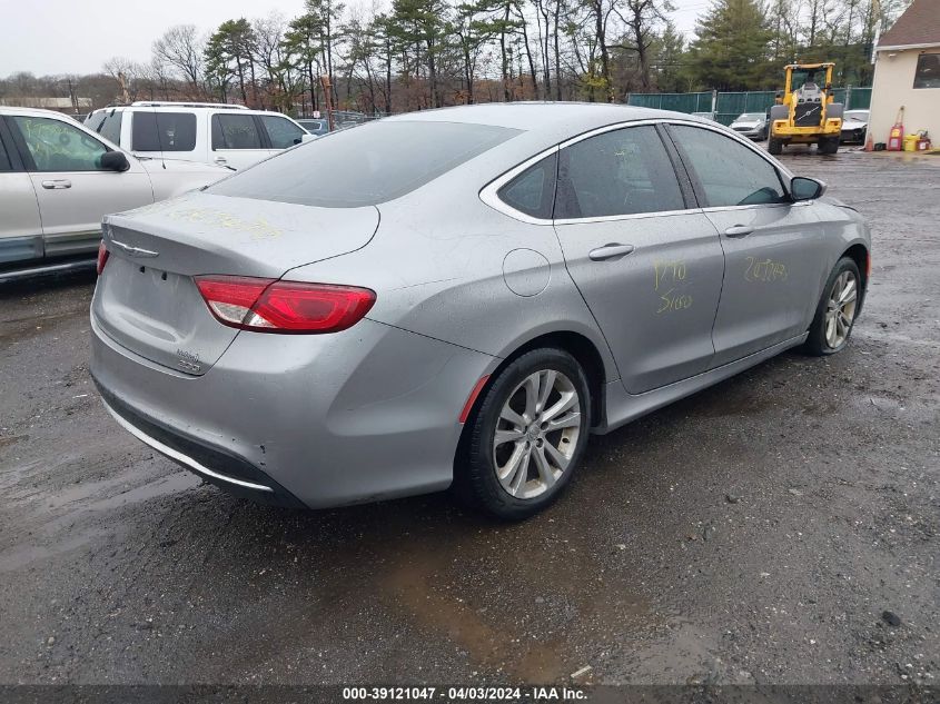 2015 Chrysler 200 Limited VIN: 1C3CCCAB5FN570906 Lot: 39121047