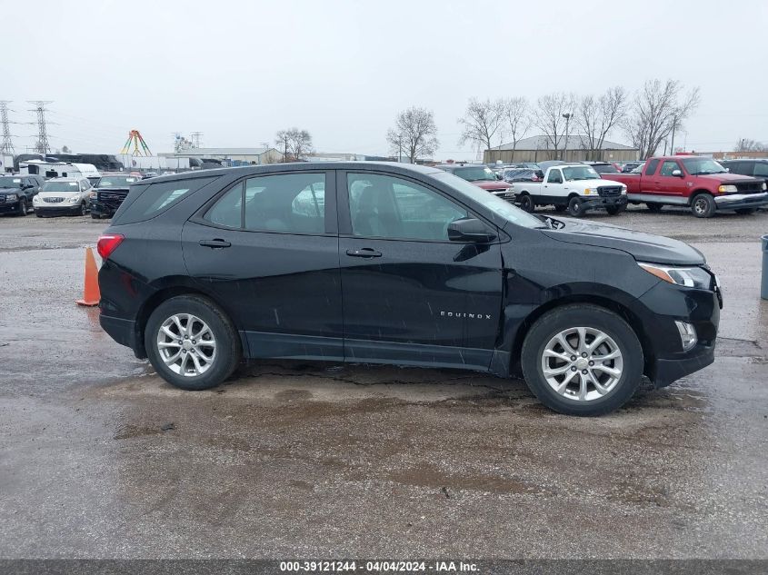 2020 Chevrolet Equinox Fwd Ls VIN: 2GNAXHEV0L6275566 Lot: 39121244