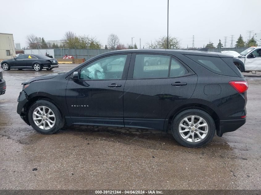 2020 Chevrolet Equinox Fwd Ls VIN: 2GNAXHEV0L6275566 Lot: 39121244