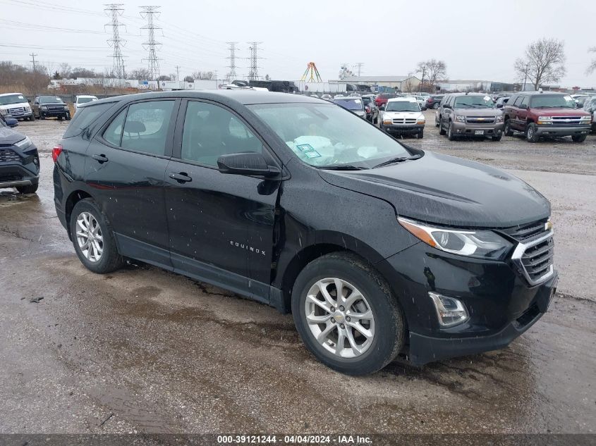 2020 Chevrolet Equinox Fwd Ls VIN: 2GNAXHEV0L6275566 Lot: 39121244