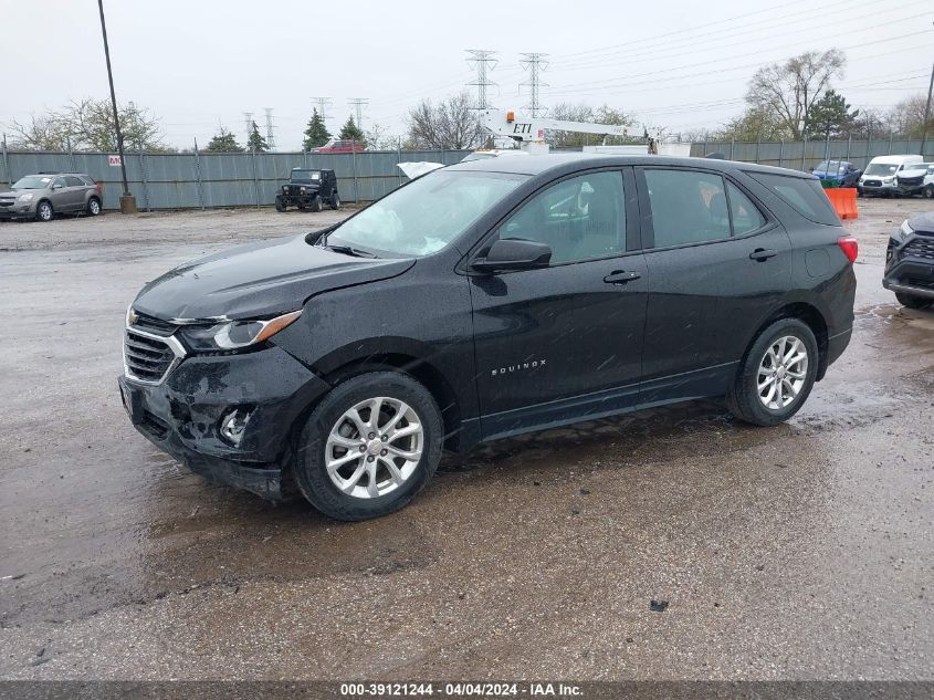 2020 Chevrolet Equinox Fwd Ls VIN: 2GNAXHEV0L6275566 Lot: 39121244