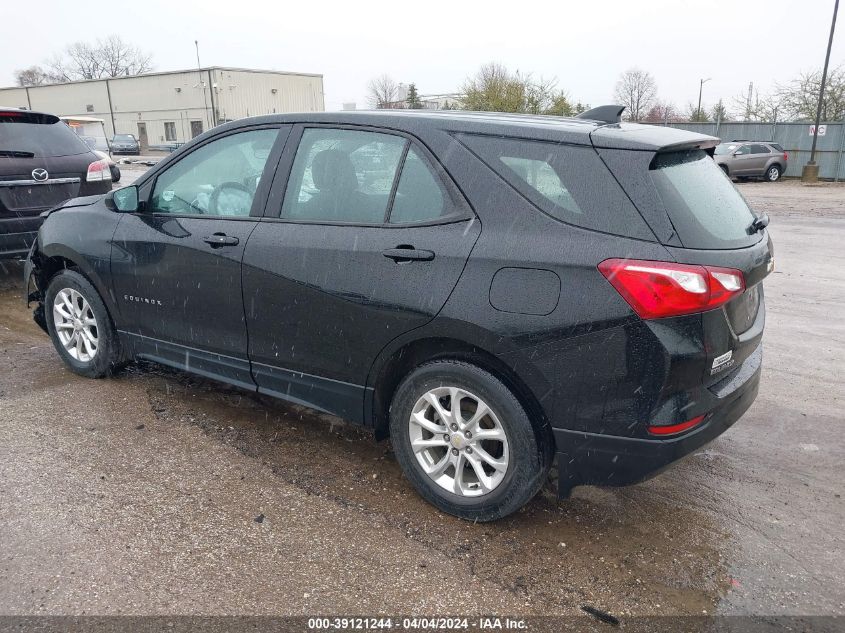 2020 Chevrolet Equinox Fwd Ls VIN: 2GNAXHEV0L6275566 Lot: 39121244