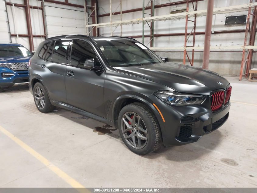 2022 BMW X5 xDrive40I VIN: 5UXCR6C02N9K77767 Lot: 39121280