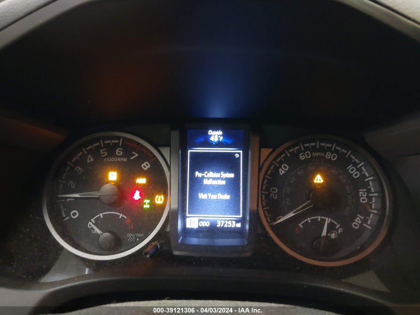 2021 TOYOTA TACOMA VIN: 5TFCZ5ANXMX256637
