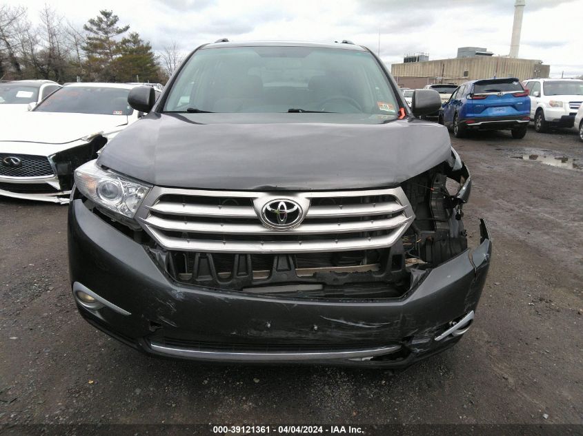 2012 Toyota Highlander Base V6 VIN: 5TDBK3EH1CS103822 Lot: 39121361